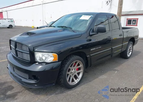 2005 Dodge Ram 1500 Srt-10 из США, поврежденный, VIN 3D7HA18H45G746170